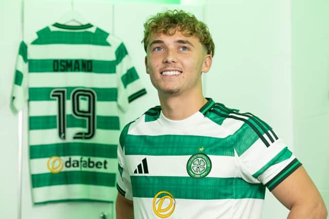 Celtic have completed the signing of Callum Osmand from Fulham Athletic.