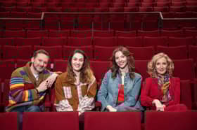 The cast of a Toast Fae the Lassies.