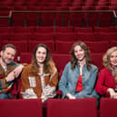The cast of a Toast Fae the Lassies.