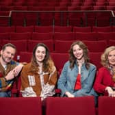 The cast of a Toast Fae the Lassies.