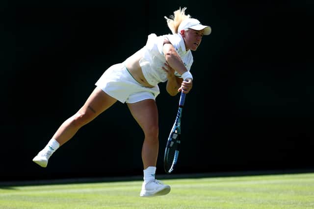 Sonay Kartal took down Jelena Ostapenko.