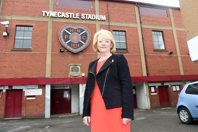 Ann Budge helped save the club more than ten years ago.