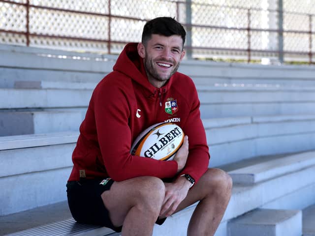 Blair Kinghorn has joined up with the Lions squad.