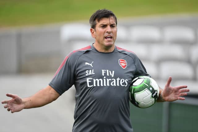 Sal Bibbo was goalkeeping coach for a year at Arsenal.