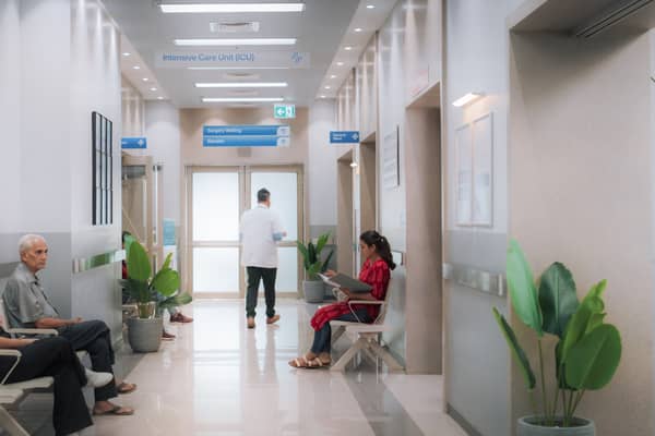 54 per cent of those not seeking support blamed the long waits for treatment via the health service