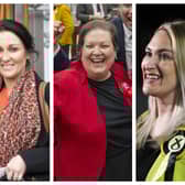 Community Safety Minister Siobhian Brown, Scottish Labour deputy leader Dame Jackie Baillie MSP, and Karen Adam MSP