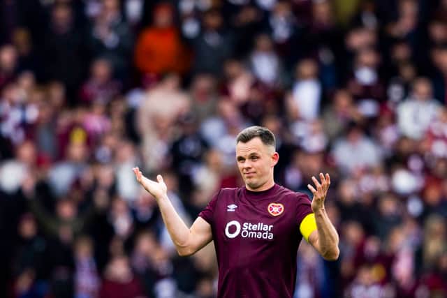 Lawrence Shankland's Hearts contract expired last month.