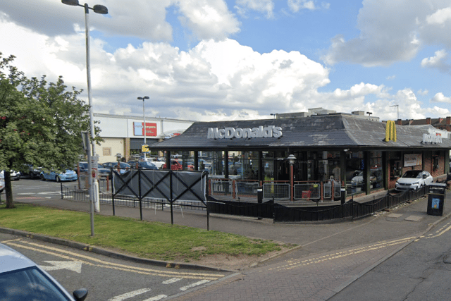 A 10-year-old boy was allegedly assaulted outside a McDonald’s in Glasgow.
