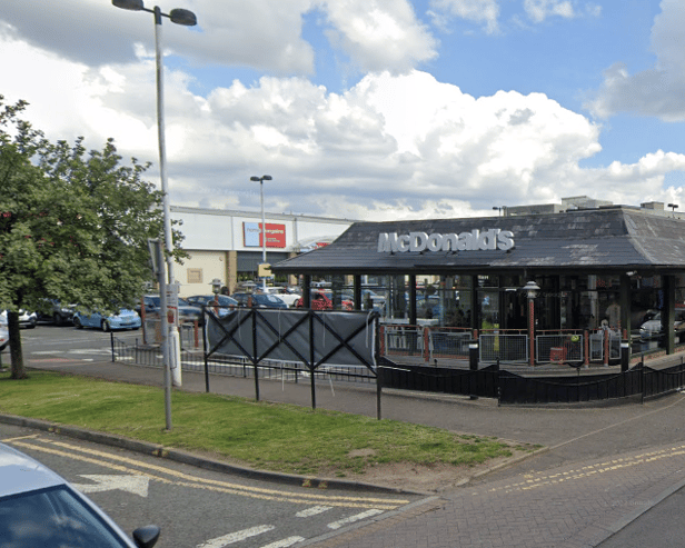 A 10-year-old boy was allegedly assaulted outside a McDonald’s in Glasgow.