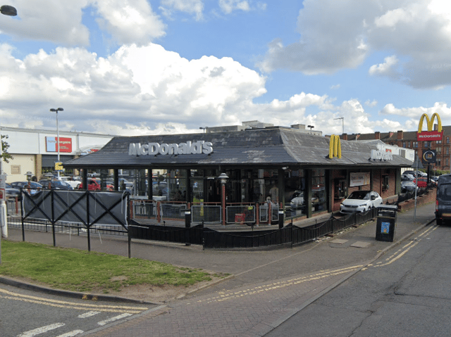 A 10-year-old boy was allegedly assaulted outside a McDonald’s in Glasgow.