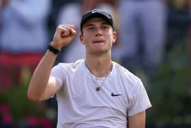 Jack Draper starts his Wimbledon campaign today.