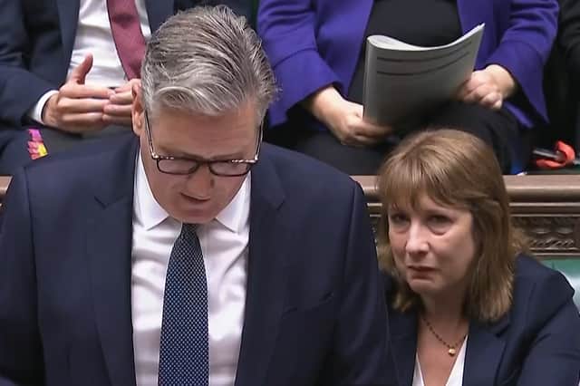 Chancellor Rachel Reeves was clearly emotional during Prime Minister's Questions in the Commons (Picture: House of Commons/UK Parliament)