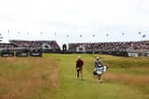 Rory McIlroy walks on the ‘Stadium Hole’ during last year’s Genesis Scottish Open at The Renaissance Club