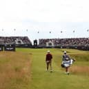 Rory McIlroy walks on the ‘Stadium Hole’ during last year’s Genesis Scottish Open at The Renaissance Club