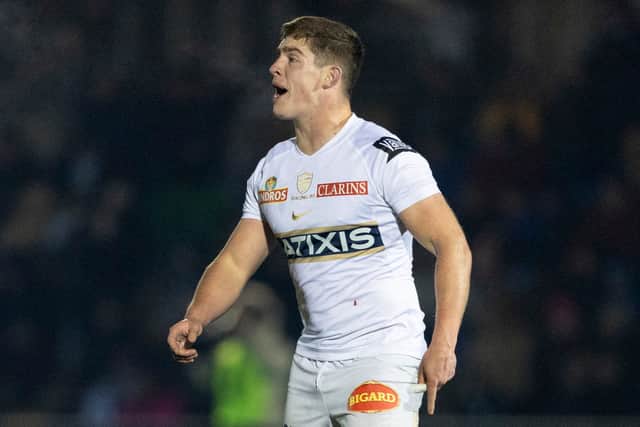 Dan Lancaster has signed for Glasgow Warriors from French club Racing 92. (Photo by Ross MacDonald / SNS Group)