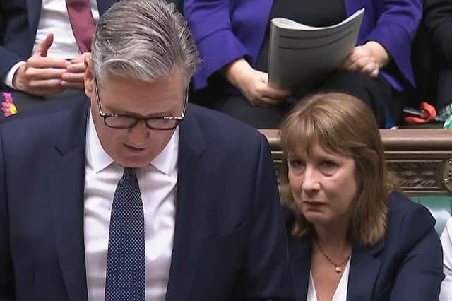 Chancellor Rachel Reeves was clearly emotional during Prime Minister's Questions in the Commons (Picture: House of Commons/UK Parliament)