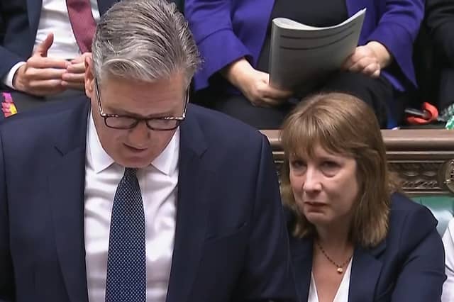 Chancellor Rachel Reeves was clearly emotional during Prime Minister's Questions in the Commons (Picture: House of Commons/UK Parliament)