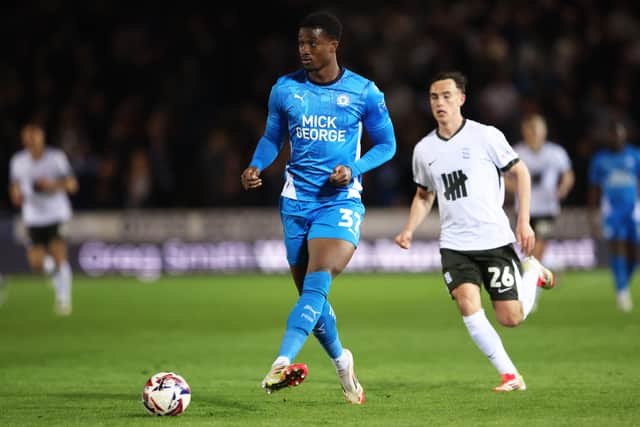 New Rangers signing Emmanuel Fernandez in action for Peterborough United last season. (Photo by Cameron Smith/Getty Images)