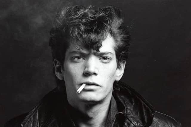 Photography by Robert Mapplethorpe, pictured here in a self portrait, will also be on display.
