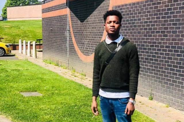 The man who died at the flat has been named as Johnson Ewere.