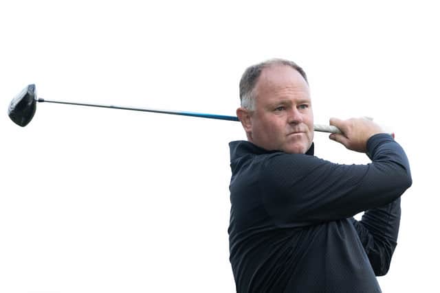 Alastair Forsyth, pictured playing in last year’s Scottish PGA Championship at Dalmahoy, has been in winning for on the Arnold Clark PGA in Scotland Tartan Tour