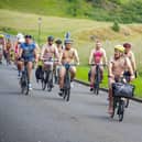 The Edinburgh leg of the World Naked Bike Ride takes place every year