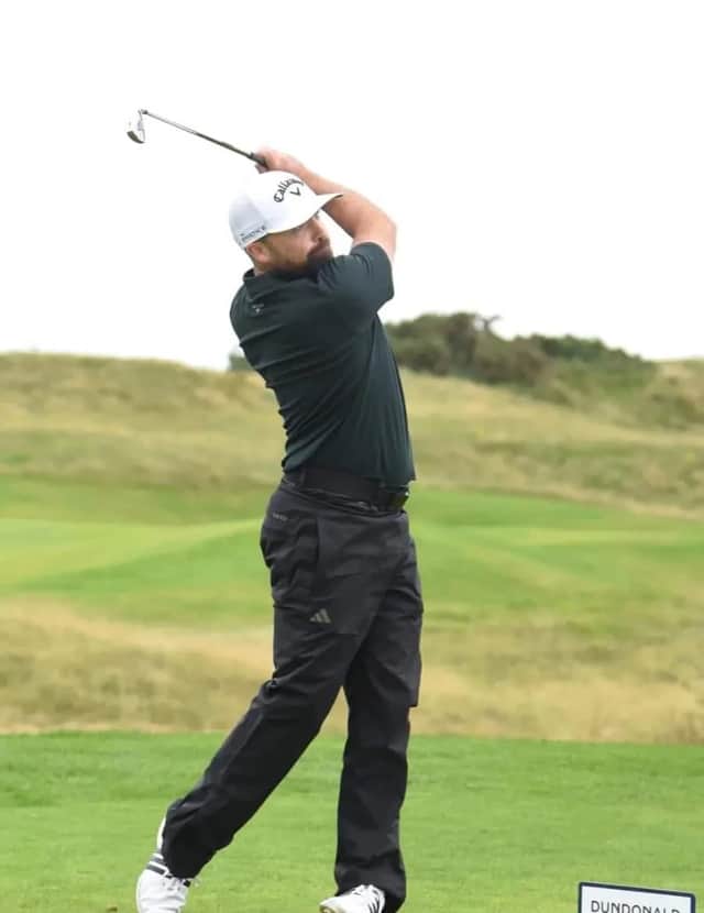 Anthony O'Donnell won the latest event on this year’s Get Back to Golf Tour at Strathmore