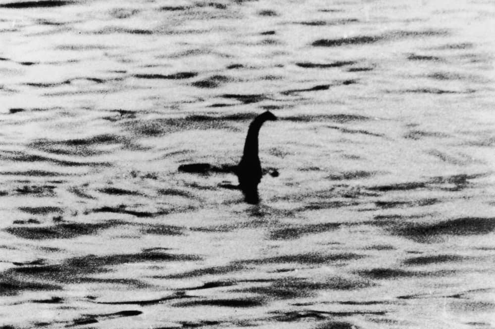 A view of the Loch Ness Monster, near Inverness, Scotland, April 19, 1934. The photograph was later exposed as a hoax. 