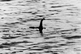 A view of the Loch Ness Monster, near Inverness, Scotland, April 19, 1934. The photograph was later exposed as a hoax. 