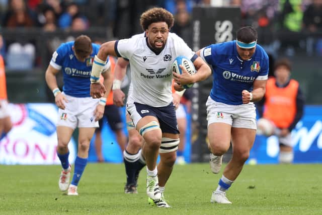 Andy Onyeama-Christie has not played for Scotland since the 2024 Six Nations.