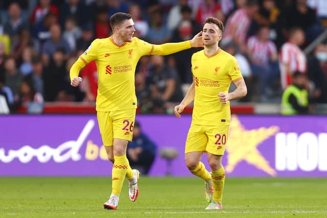 Andy Robertson loved his time with Diogo Jota.