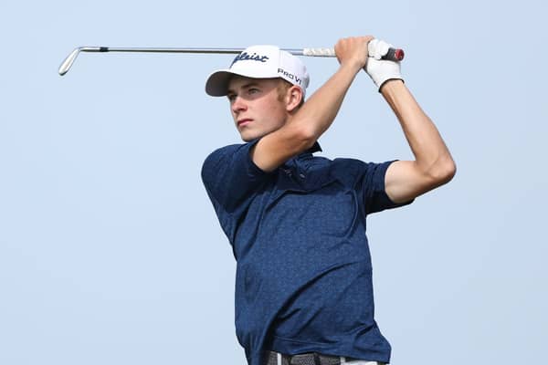 Connor Graham, pictured playing in the recent R&A Amateur Championship in Kent, has pulled out of Scotland’s side for the European Men’s Team Chamnpionship B Division in Hungary