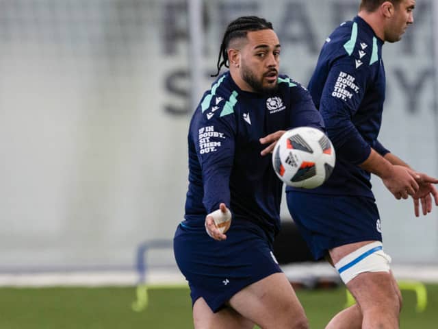 Alexander Masibaka will make his first Scotland start against Maori.