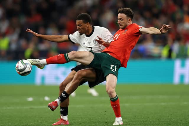 Diogo Jota played for Portugal in last month's Nations League matches.