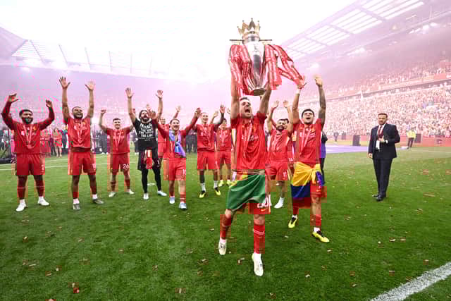 Diego Jota won the EPL title with Liverpool last season.
