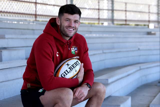 Blair Kinghorn has been picked on the wing for the Lions.