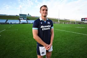 Scotland captain Stafford McDowall at the Semenoff Stadium in Whangārei ahead of Saturday's match against the Māori All Blacks.