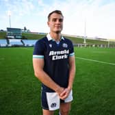 Scotland captain Stafford McDowall at the Semenoff Stadium in Whangārei ahead of Saturday's match against the Māori All Blacks.