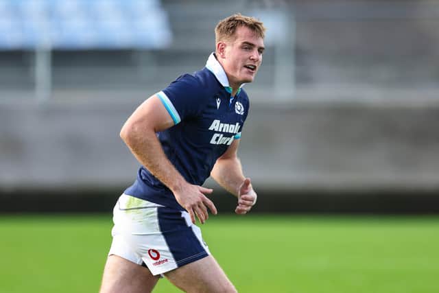 Stafford McDowall during a training run at Semenoff Stadium, Whangārei.