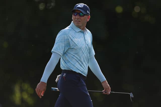 Sergio Garcia, who captains Fireballs on the LIV Golf League, has been playing on the DP World Tour in Germany this week
