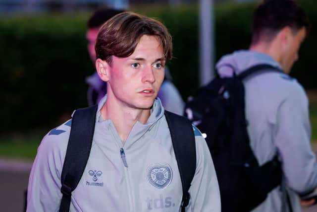 Hearts defender James Penrice is on his way to AEK Athens.