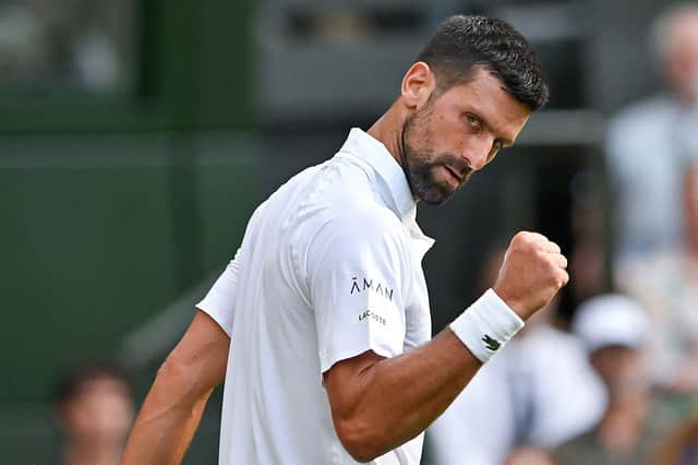 Novak Djokovic continues his Wimbledon campaign today.