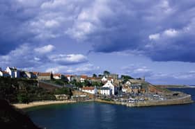 The scenic walk begins in Crail.