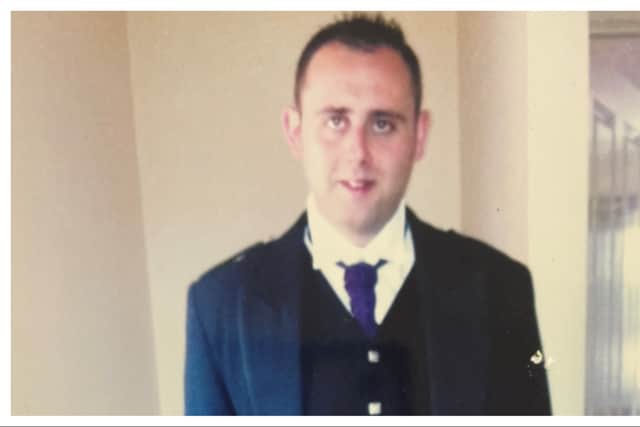 Richard Lee was taken to the Queen Elizabeth University Hospital in Glasgow where he died a short time later.