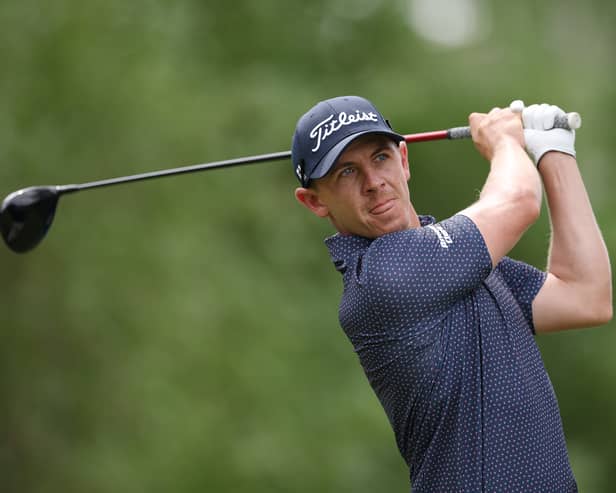  Grant Forrest pictured in action during the BMW International Open at Golfclub Munchen Eichenried 