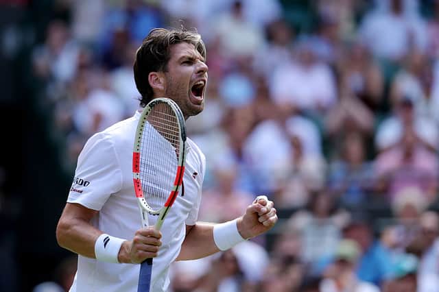 Cameron Norrie is hoping to continue his Wimbledon run today.