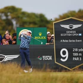 Bob MacIntyre pictured during last year’s Genesis Scottish Open at The Renaissance Club 