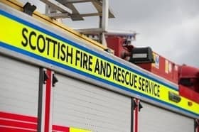 Fire engines were called to the scene.