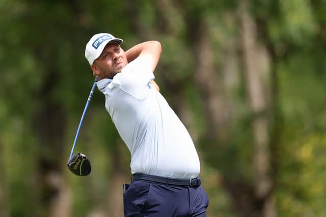Englishman Dan Brown pictured during the final round of the BMW International Open at Golfclub Munchen Eichenried