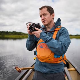 Ed Smith, documentary photographer, sets out on a year long project to document the environment, culture and economy of the River Spey. 